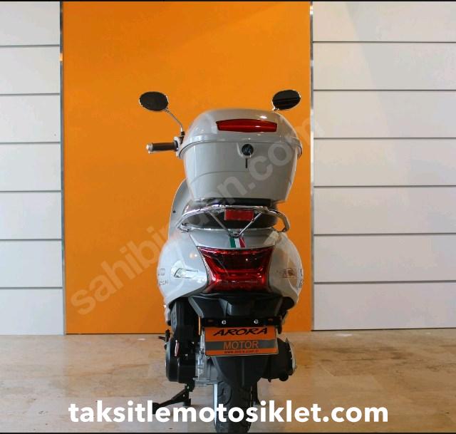 Arora Cappucino 125 2022 Model Motor Sıfır kilometre Taksitle Motosiklet Gri 7